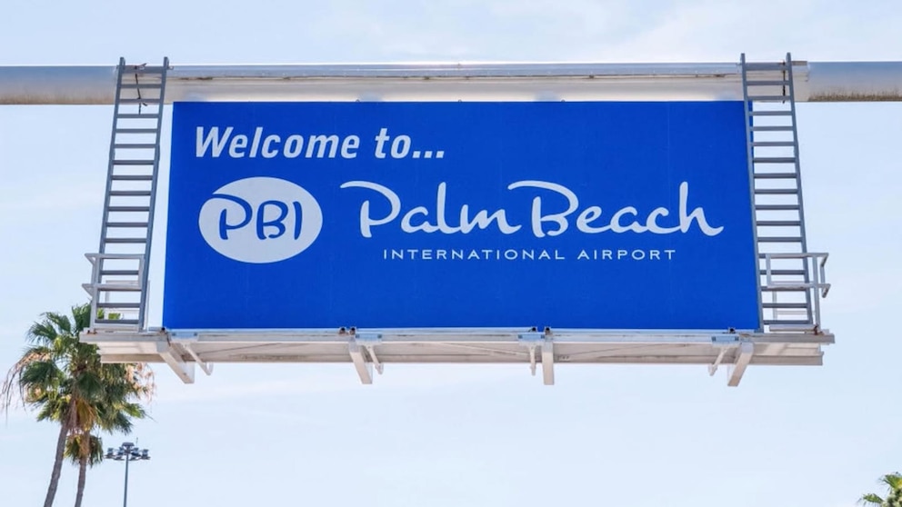 MIRAR: El aeropuerto de Palm Beach pasará a llamarse Aeropuerto Internacional Presidente Donald J. Trump