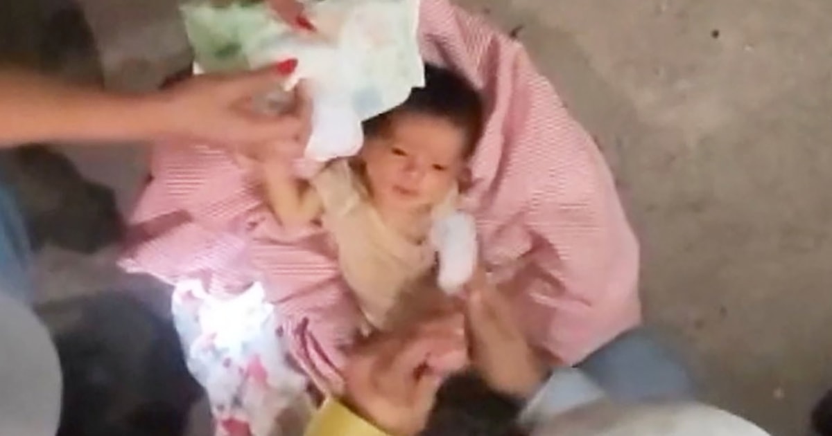Video de recién nacido y madre rescatados tras días bajo escombros da esperanza a Venezuela