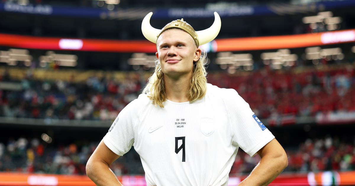 Los aficionados al fútbol en China apoyan al noruego Erling Haaland, su “Ha Bao”