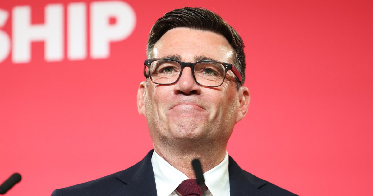 Andy Burnham se convierte en nuevo primer ministro británico, Keir Starmer se marcha