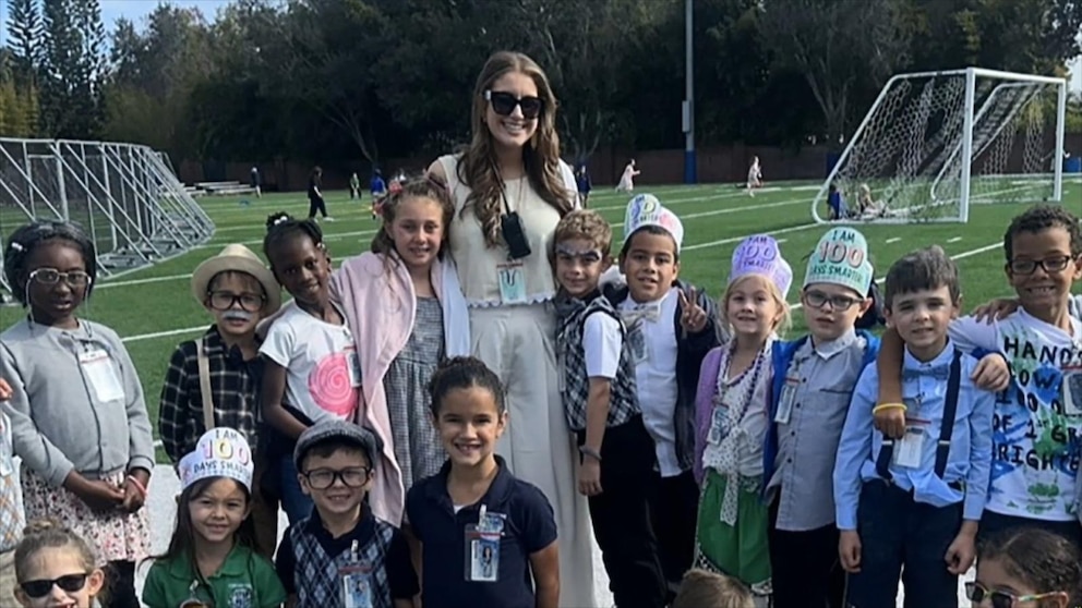 MIRAR: David Muir comparte la sorpresa de los estudiantes de primaria con la maestra el día de la boda