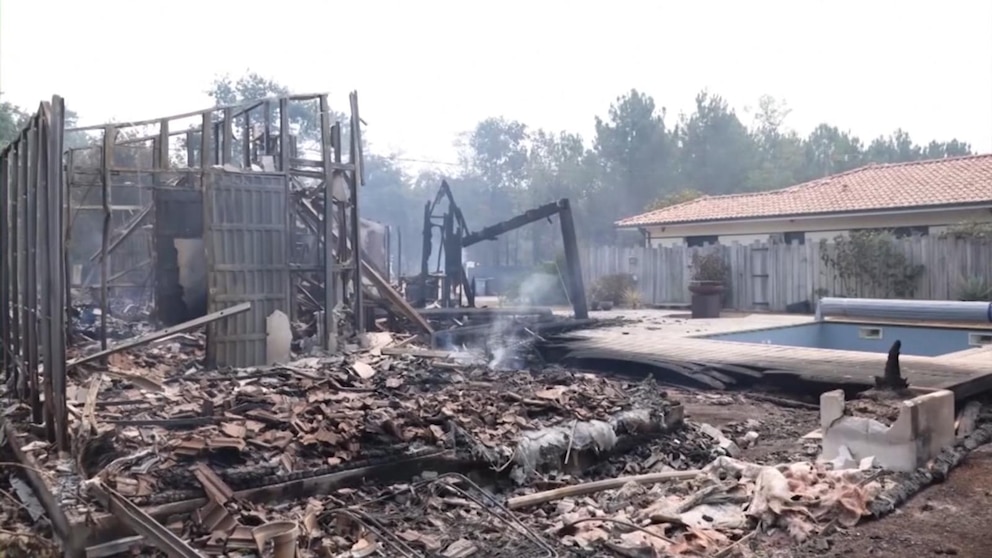 MIRAR: 200.000 personas huyen de los incendios forestales fuera de control en Francia y España