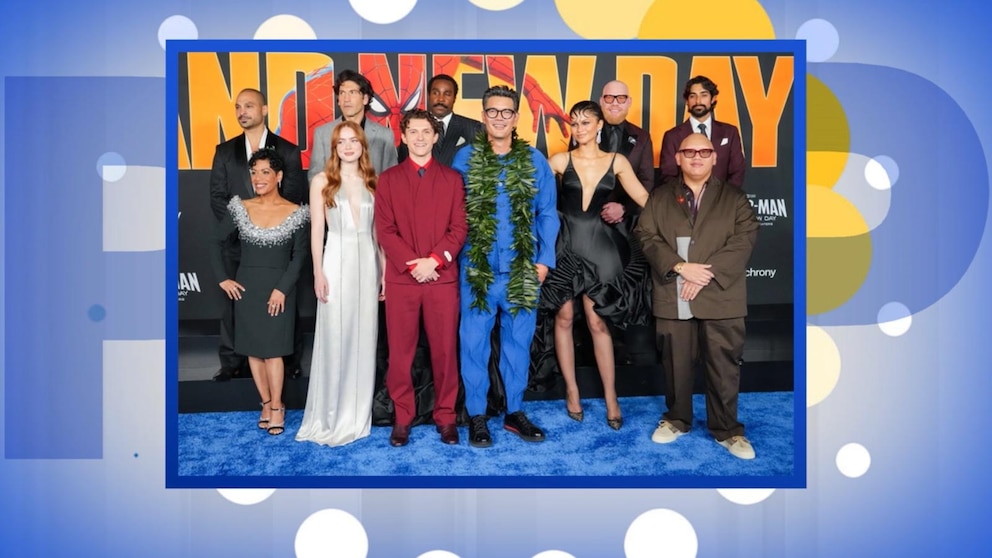 MIRAR: ‘Spider-Man: Brand New Day’ llega a Hollywood para su estreno mundial