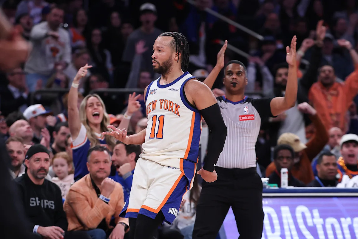 Los Knicks ponen fin a la racha de 11 victorias consecutivas de los Spurs con un avance inicial que lleva a una victoria decisiva por 114-89