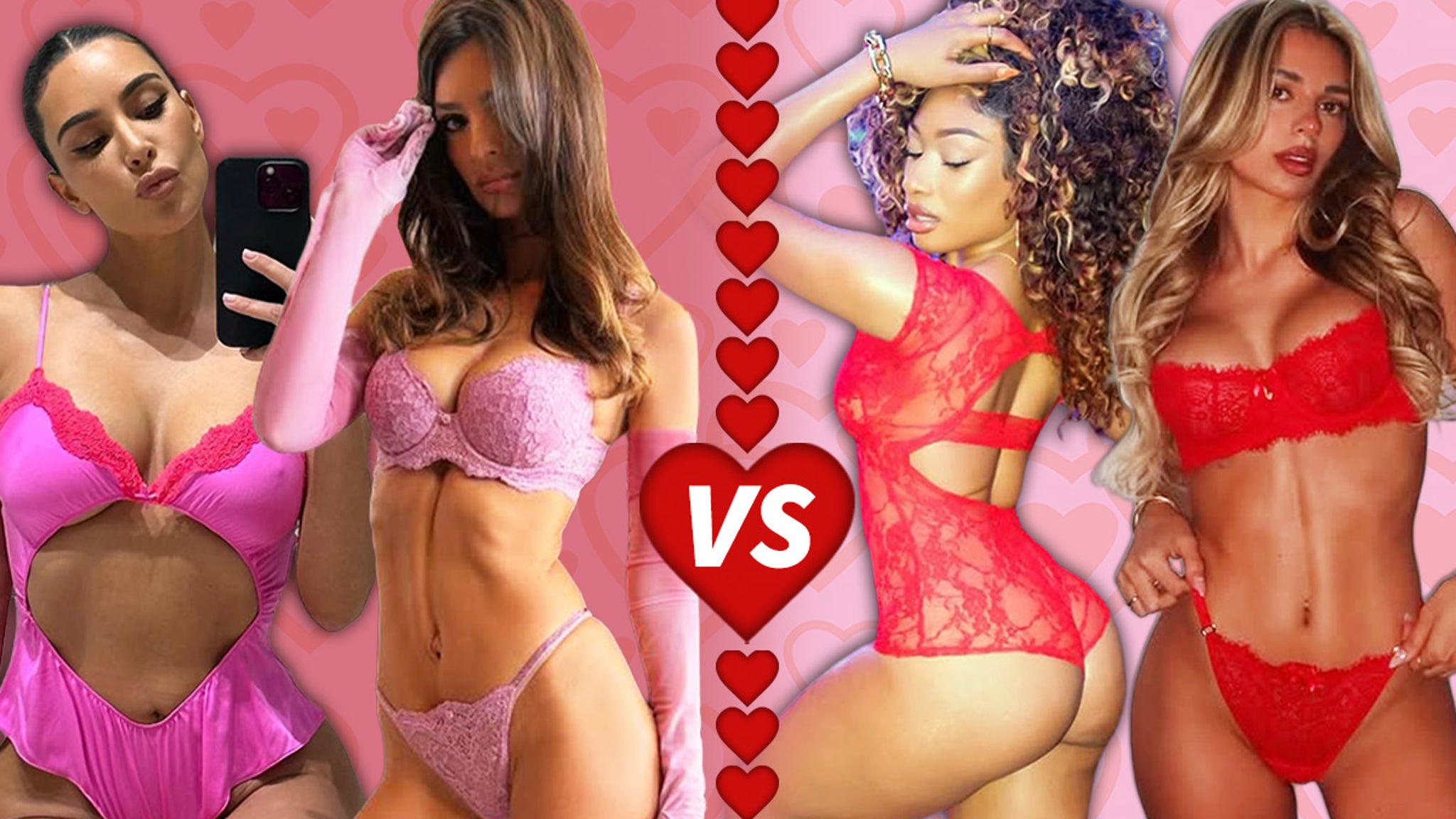 SE LEVANTÓ CONTRA. ROJO: Damas en lencería sexy de encaje, ¿a quién preferirías? !