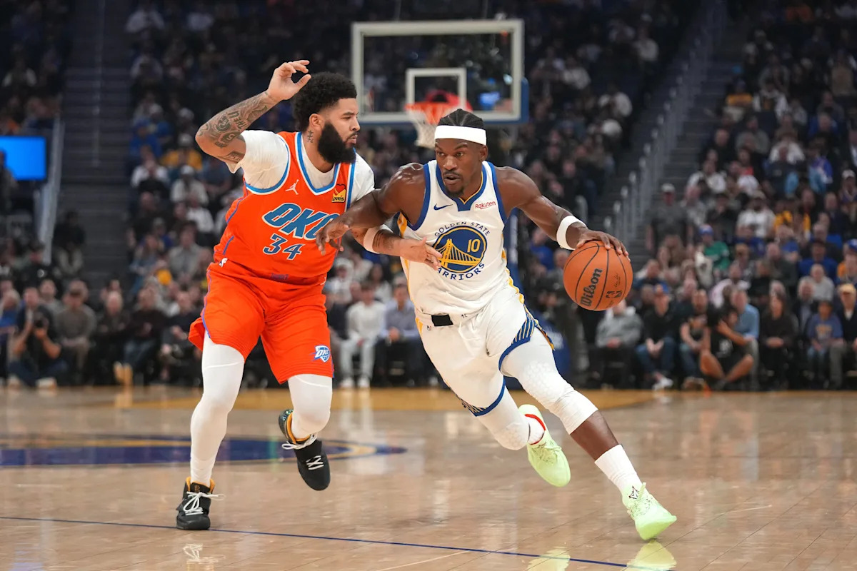 La remontada de los Warriors fracasa ante el Thunder tras la salida de Jimmy Butler por aparente lesión en la rodilla