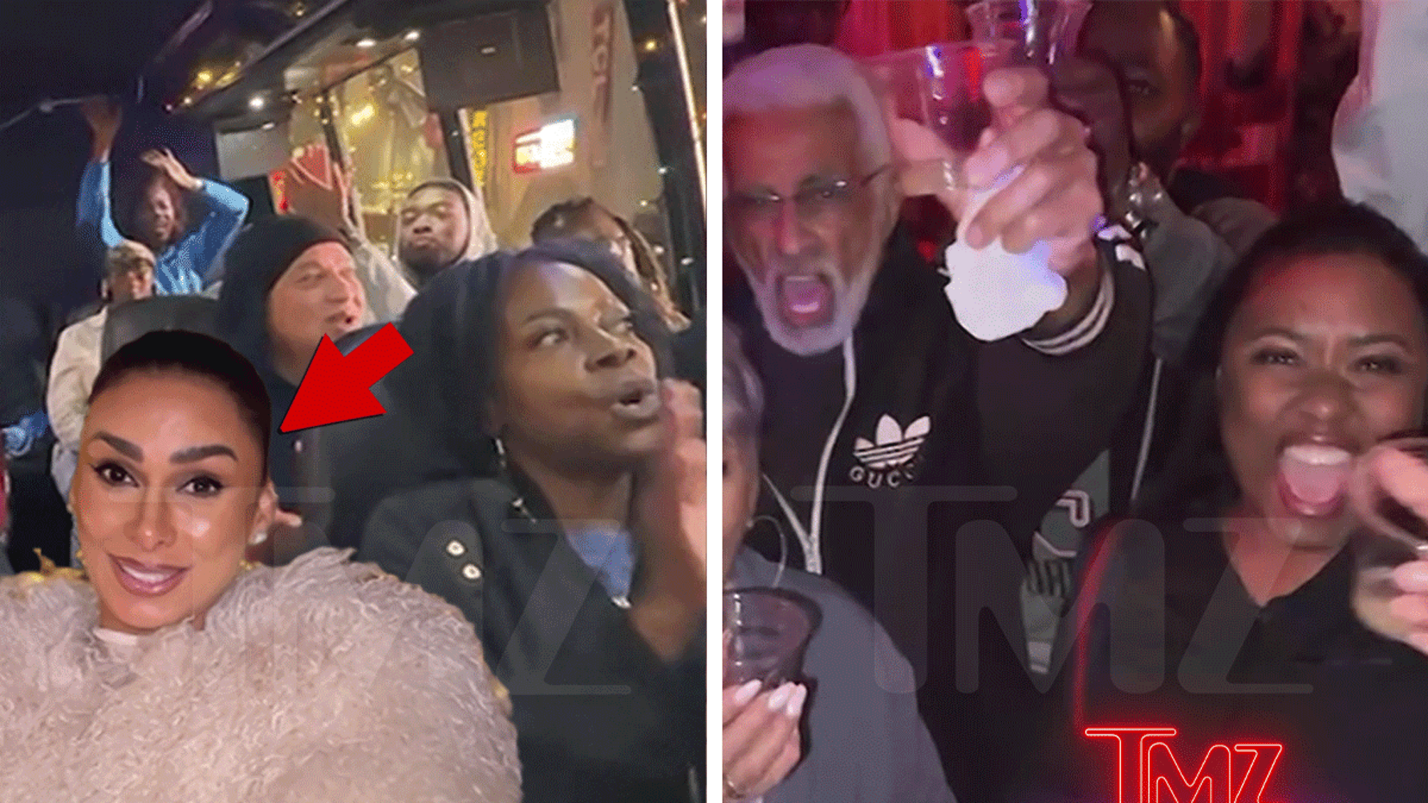 ‘TMZ After Dark’ se lo pasa bien con la estrella de ‘Basketball Wives’, Laura Govan