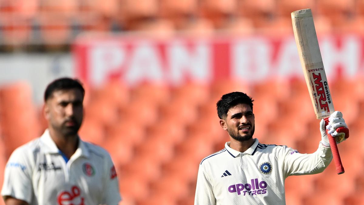 IND vs AFG, primer día de prueba 1: Gill saca a relucir el siglo 11 de prueba, el más rápido de su carrera