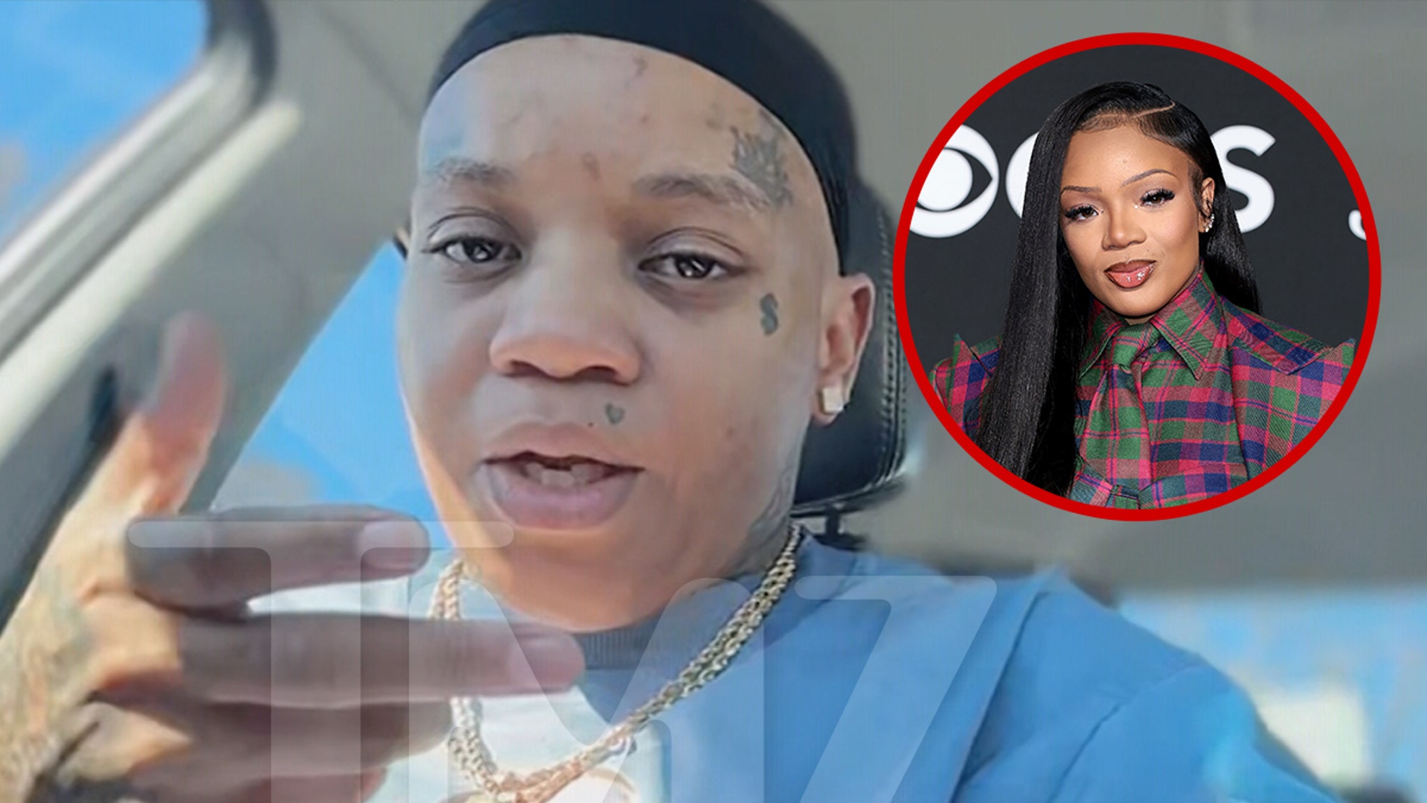 Scar Face Woods, hermana de GloRilla, todavía tiene peleas con el rapero, pero acepta