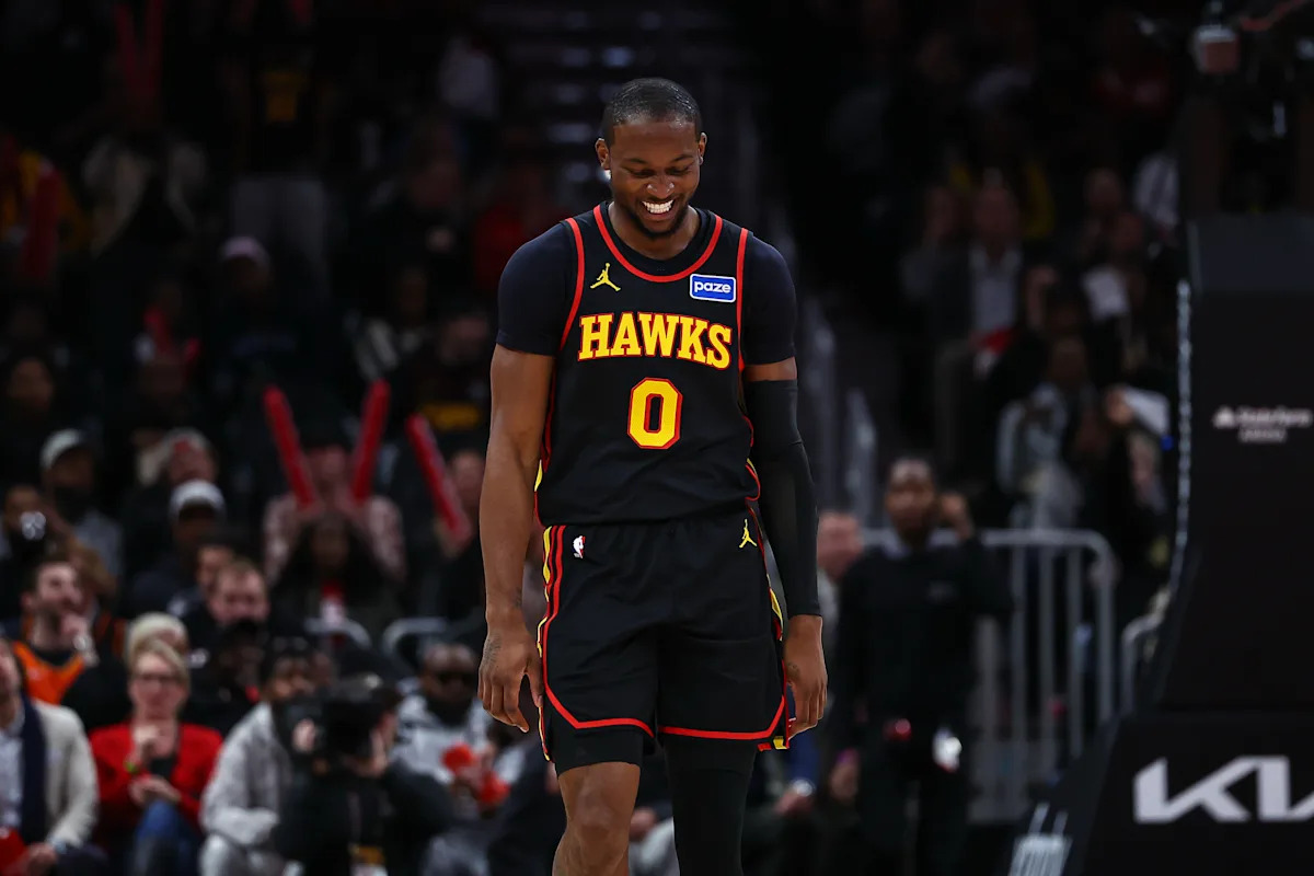 Jonathan Kuminga realiza un tiro de 74 pies, el octavo récord de la NBA más largo, mientras los Hawks logran su undécima victoria consecutiva