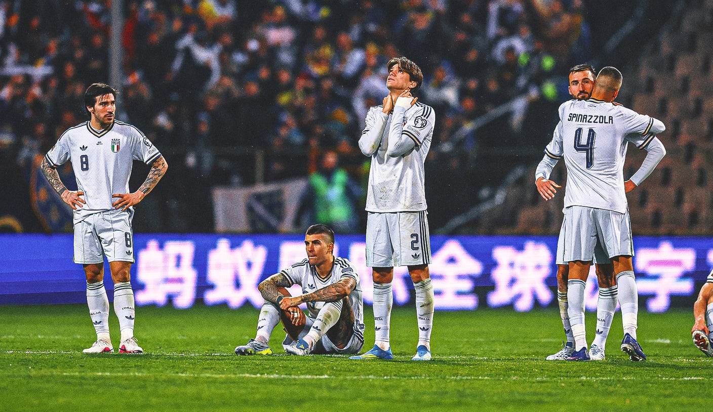 “Todavía no lo creemos”: Italia, incrédula ante otro fracaso mundialista