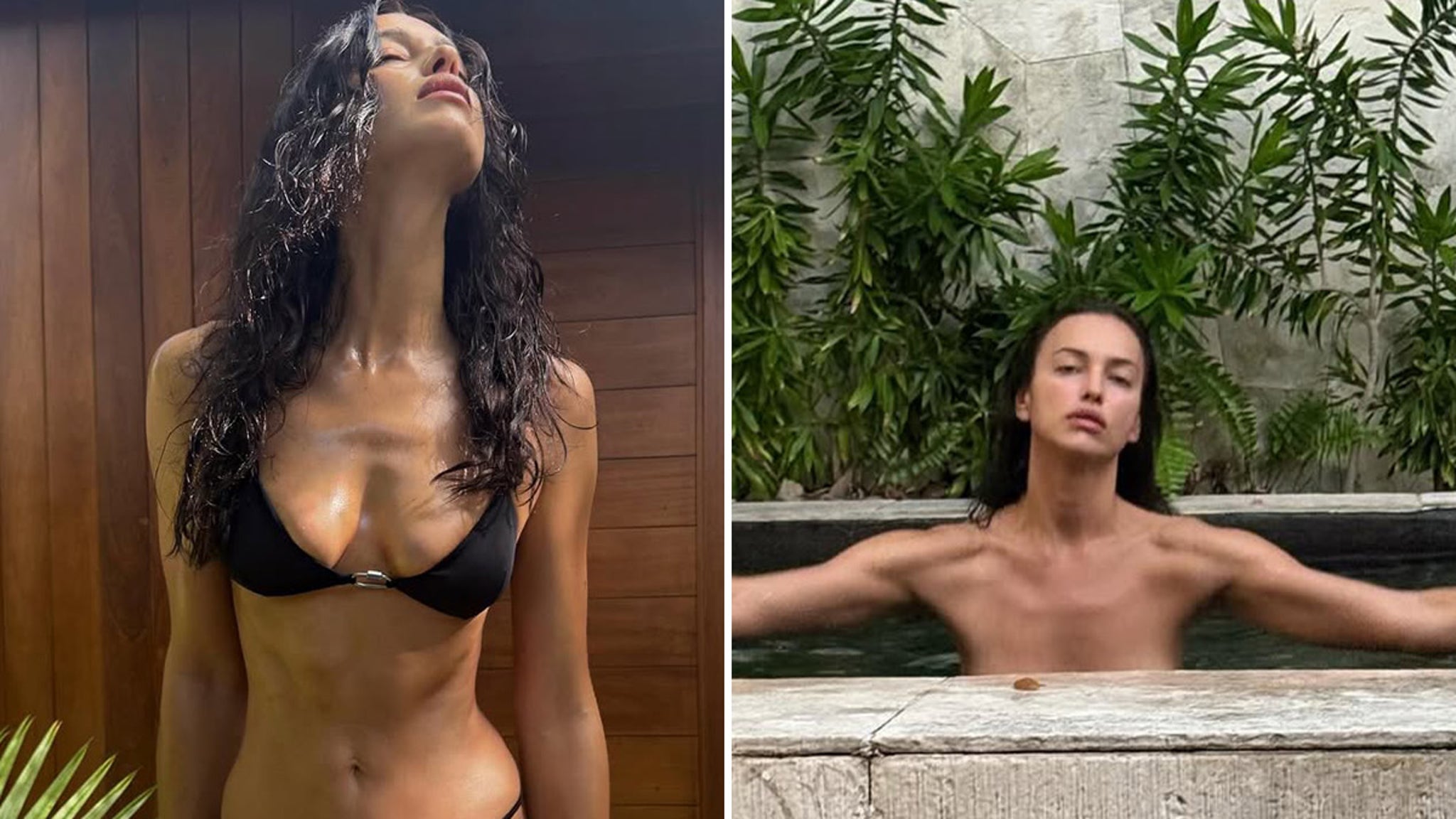 Irina Shayk hace alarde de figura de supermodelo con fotos NSFW en topless y bikini