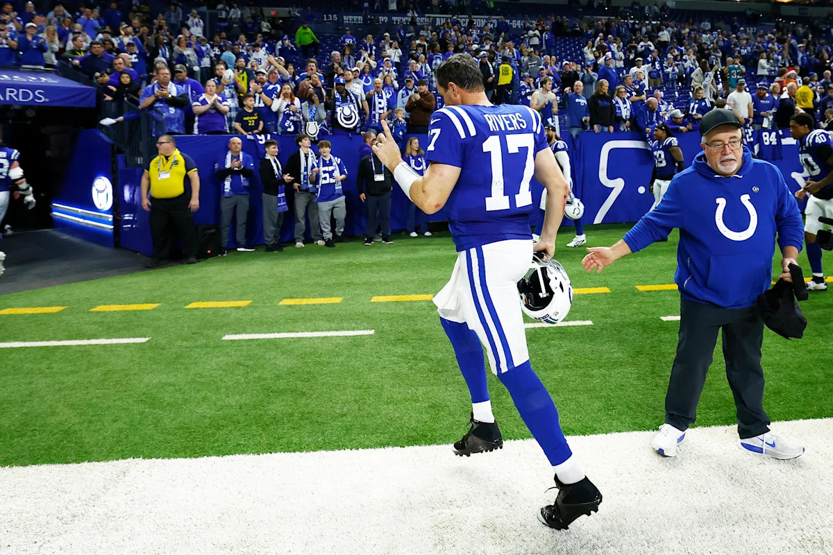 Philip Rivers, con los ojos llorosos, dice que “lo haría de nuevo” con los Colts después de la esperada última apertura: “Ha sido una auténtica maravilla”