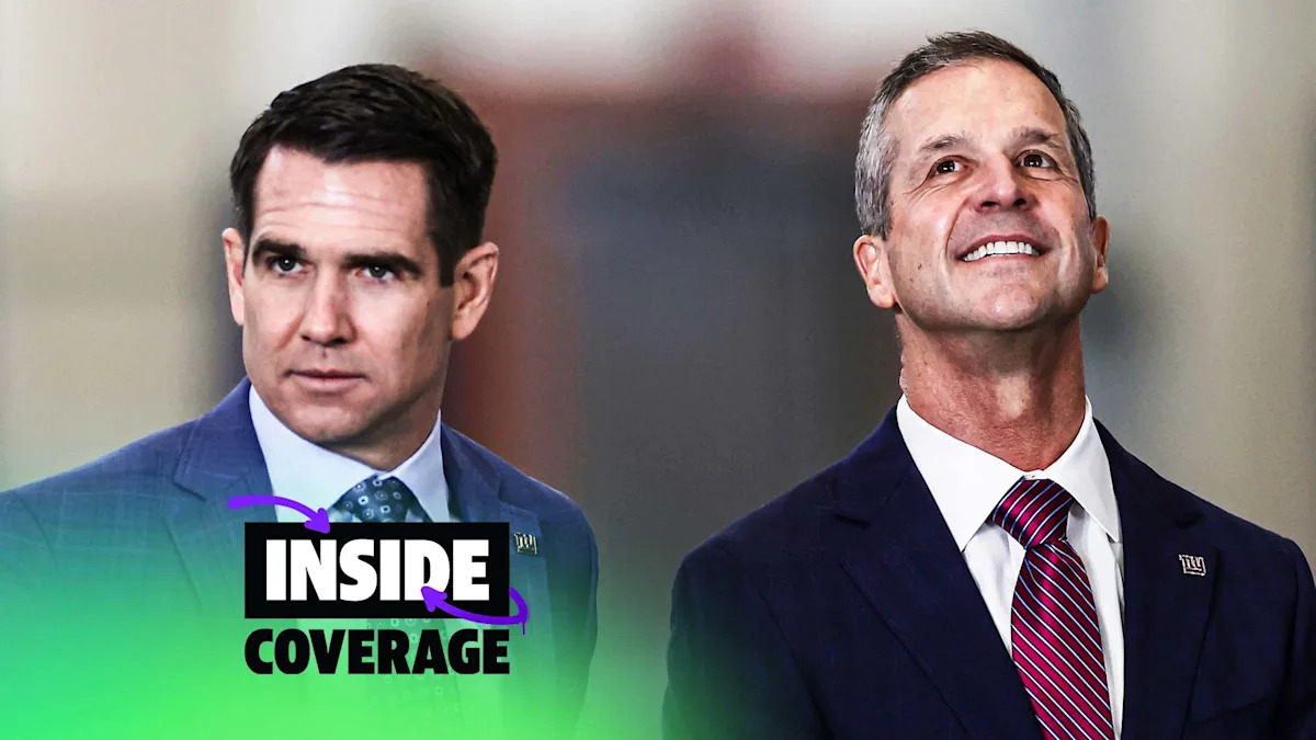 ¿Quién manda en Nueva York? John Harbaugh y Joe Schoen restan importancia a la estructura de poder de los Gigantes