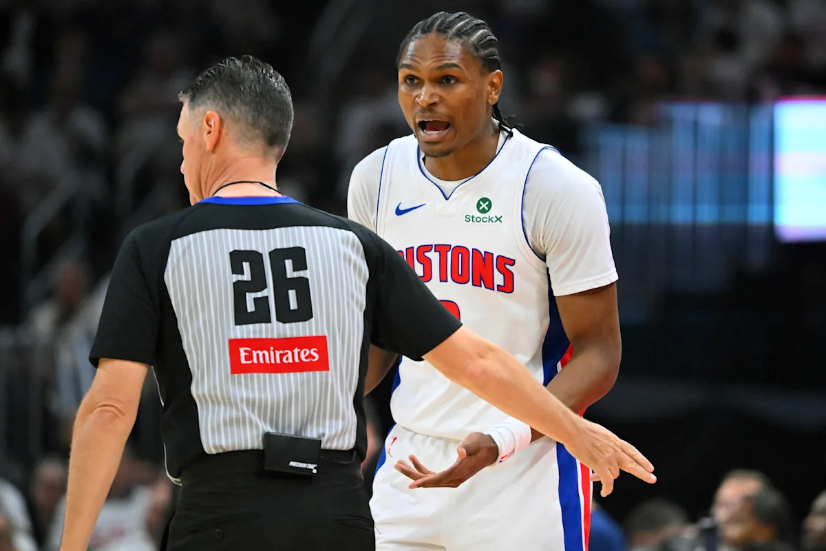 ¿Fue un error? Los Pistons pierden en tiempo extra después de que una falta les costara tiros libres al final del tiempo reglamentario