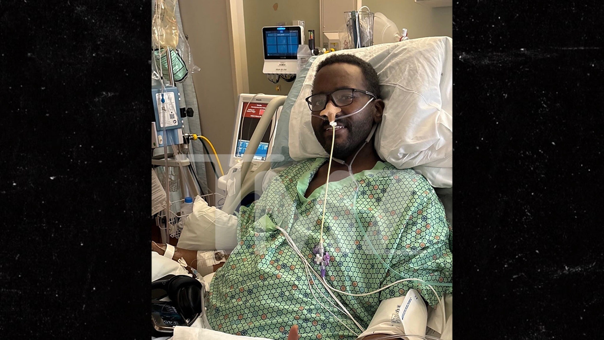 Quinton Aaron actualiza la salud después de un accidente cerebrovascular y habla nuevamente después de la extracción de los tubos