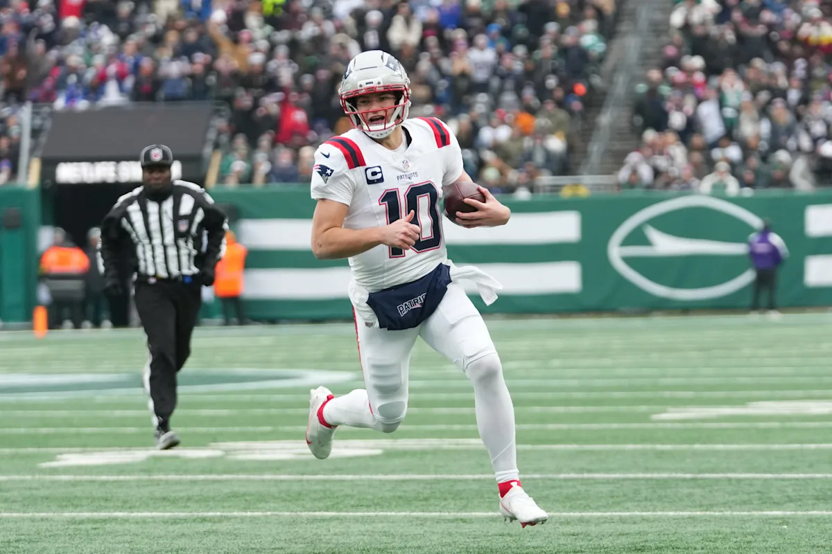 Drake Maye es ahora el prohibitivo favorito al MVP después de la mala salida de Matthew Stafford en la MNF