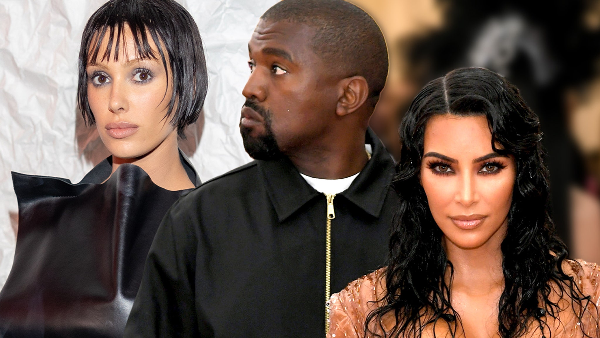 Bianca Censori dice que Kanye West llegó a su vida antes del divorcio de Kim Kardashian