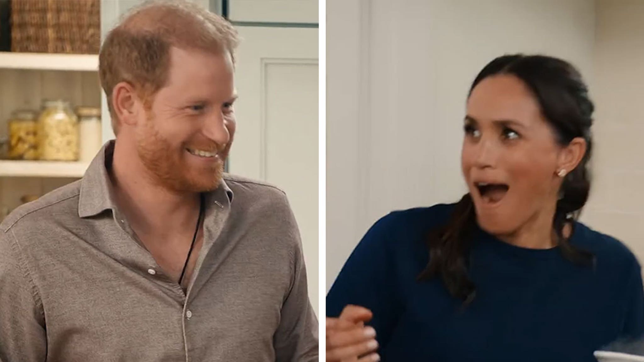El príncipe Harry asa la cocina de Meghan Markle en el nuevo especial de Netflix
