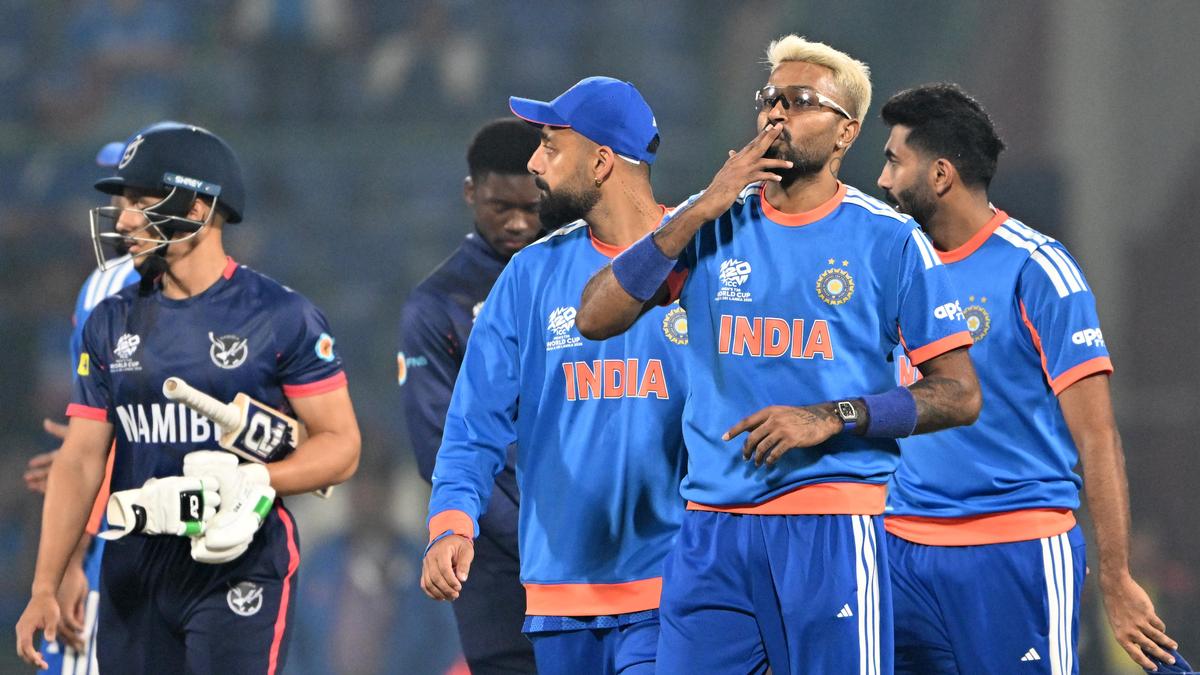 IND vs NAM, Copa del Mundo T20 2026: la actuación integral de Hardik ayudó a India a vencer a Namibia por 93 carreras
