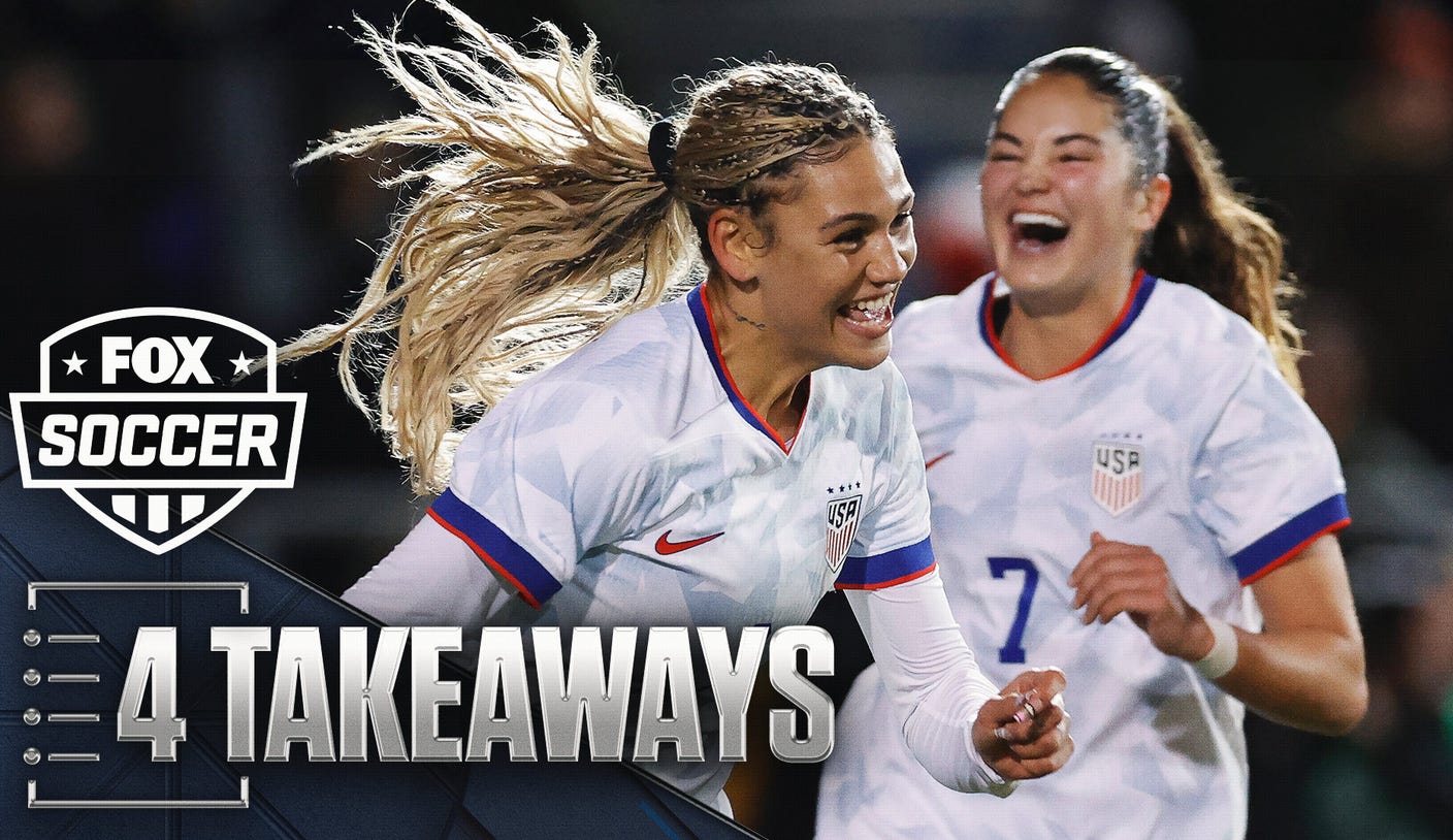 4 conclusiones del plantel de la Copa SheBelieves de EE. UU.