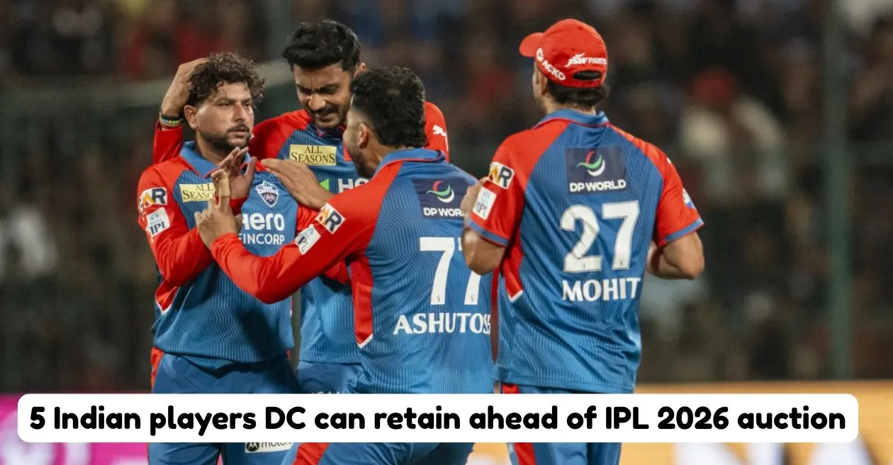 Capitales de Delhi: se pueden retener 5 jugadores indios de DC antes de la subasta IPL 2026
