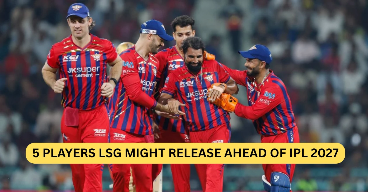 5 jugadores de Lucknow Super Giants pueden ser liberados antes de la IPL 2027