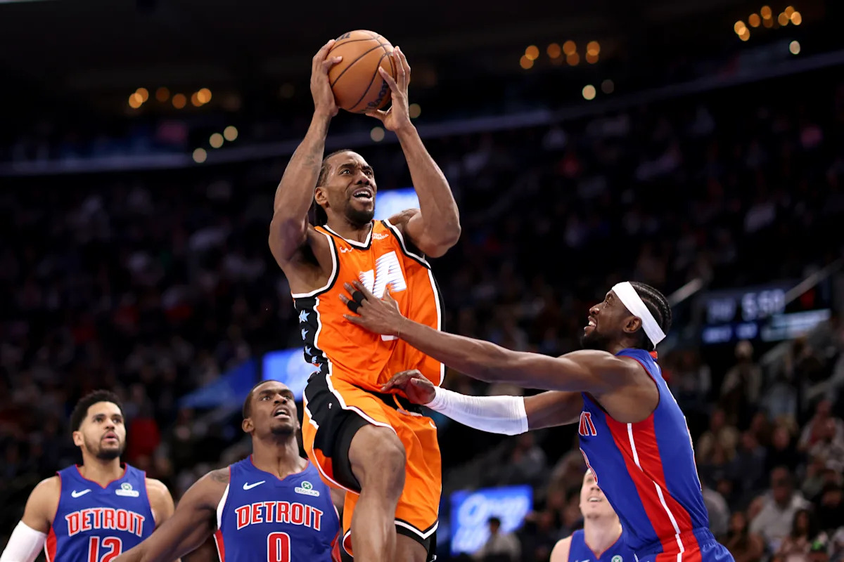 Kawhi Leonard pierde 55 puntos, el máximo de su carrera, para llevar a los Clippers a superar a los Pistons y lograr su cuarta victoria consecutiva