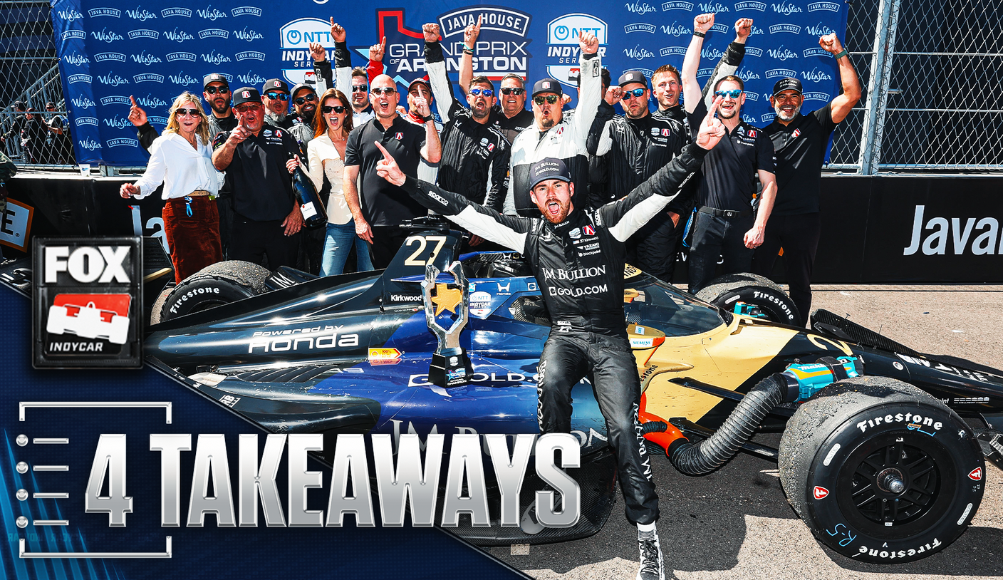 4 conclusiones de la carrera inaugural de Arlington: Kyle Kirkwood gana con un gran movimiento