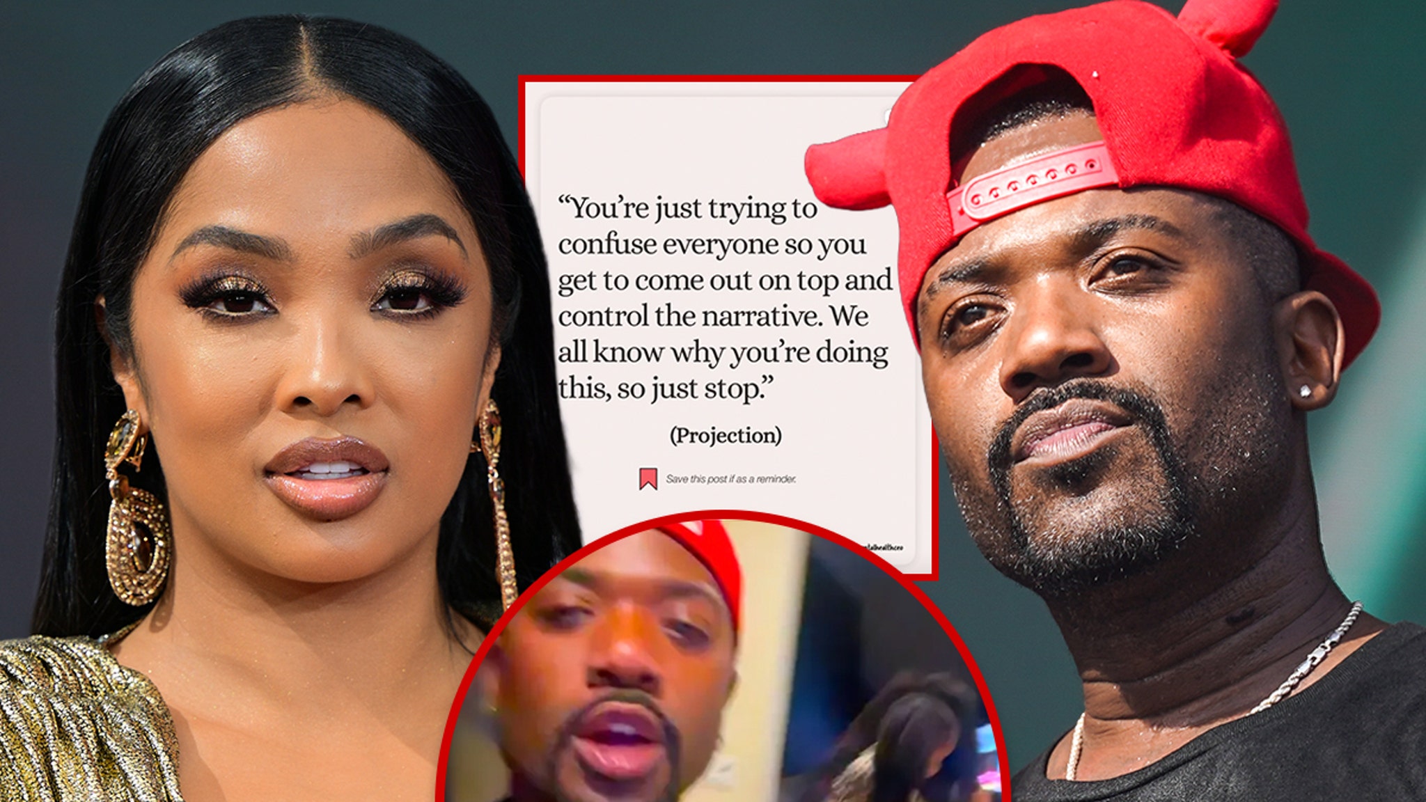 Princess Love dice que Ray J la está engañando después de su arresto