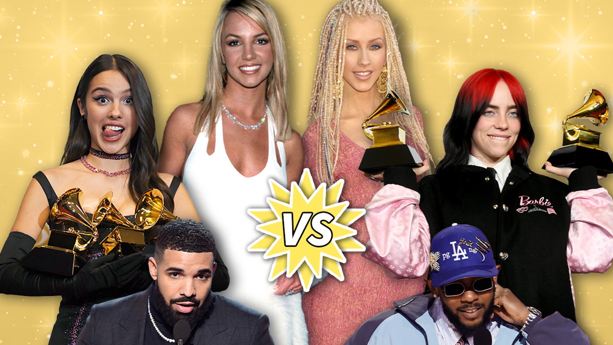 ¿A quién prefieres? ¡Iconos en la edición de los Grammy!