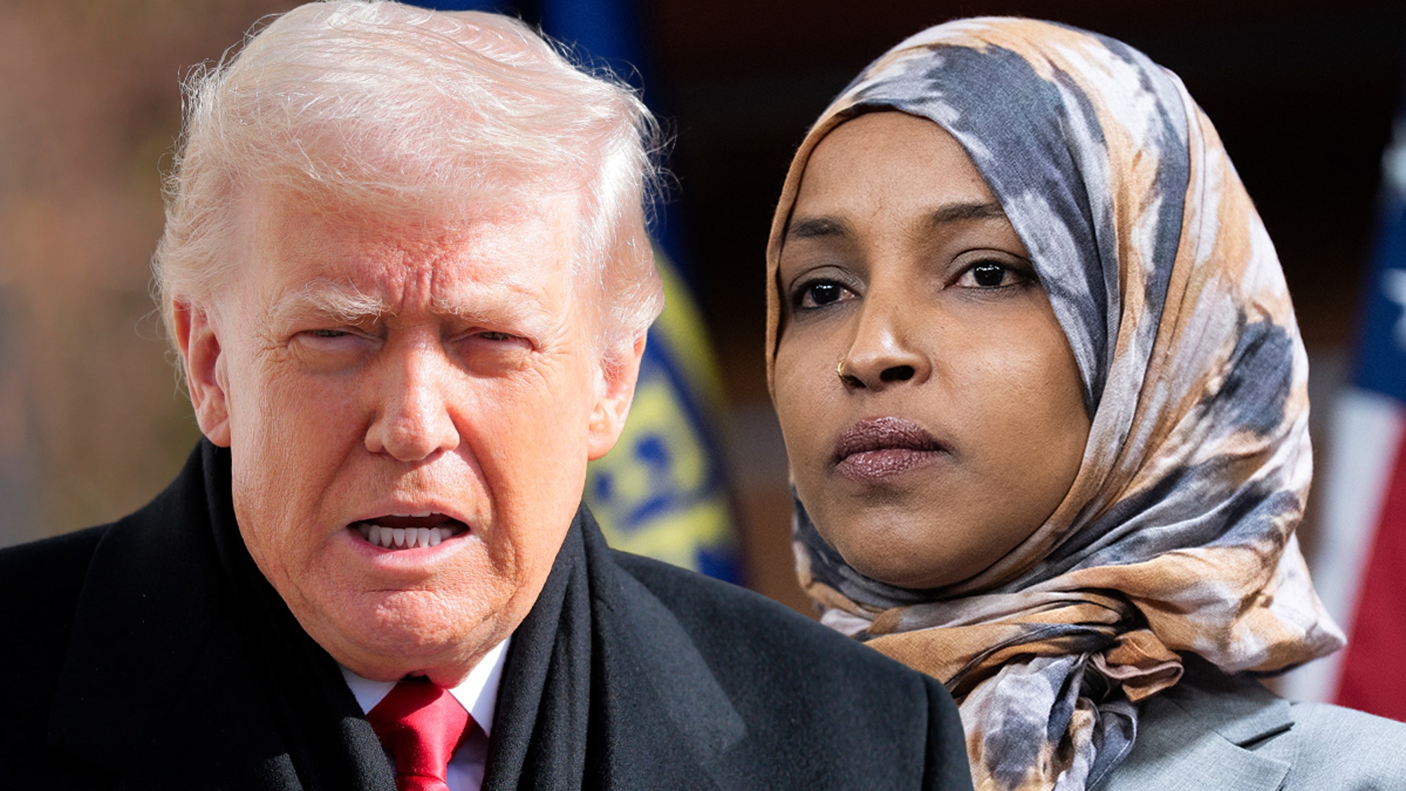 Trump dice que la representante Ilhan Omar fue “rociada” en el ataque de Minneapolis