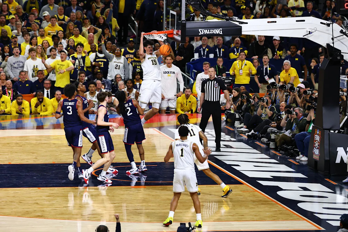 Michigan-UConn tiene un promedio de 18,3 millones de espectadores y se convierte en el campeonato de baloncesto masculino de la NCAA más visto en 7 años