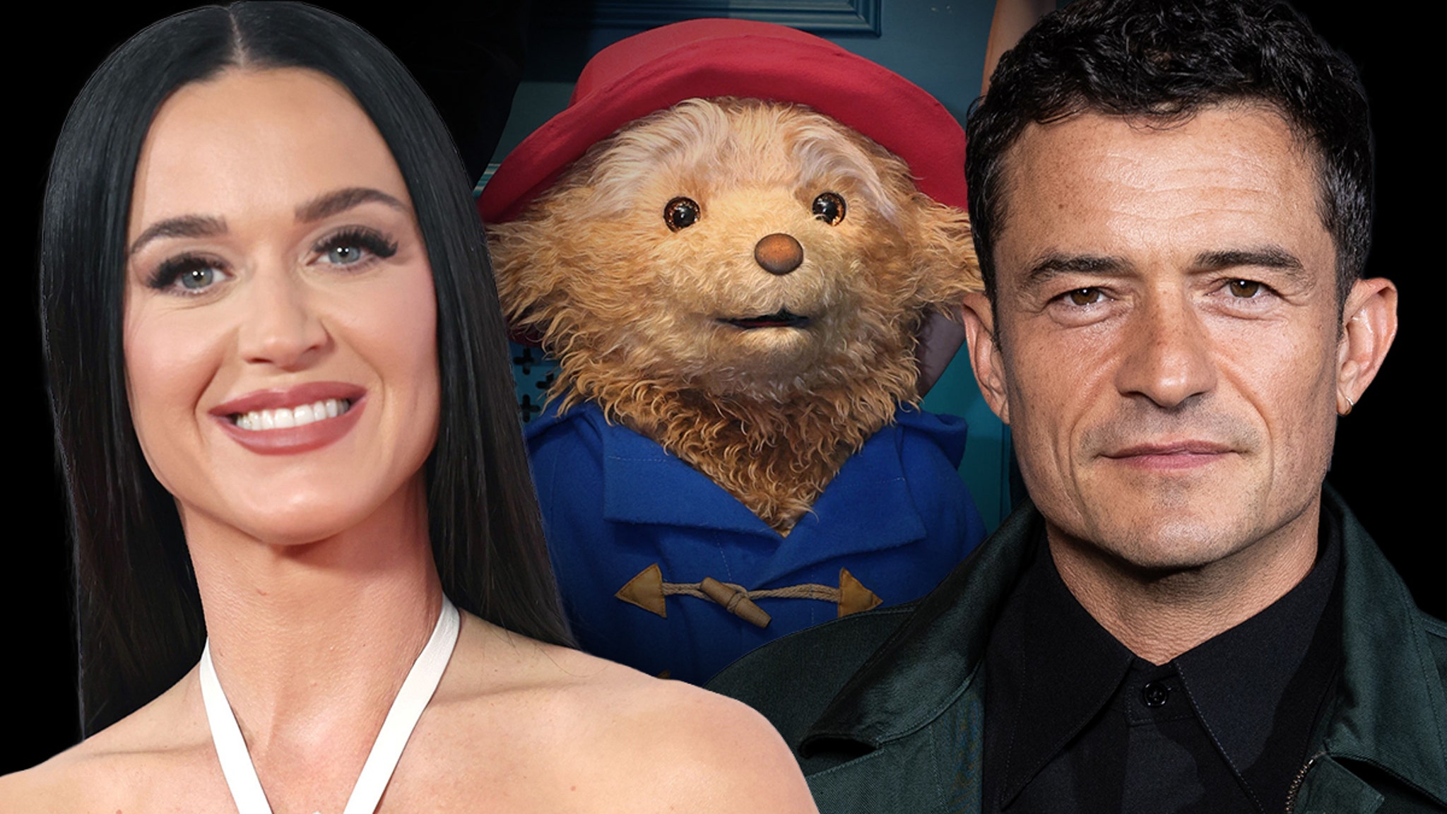 Katy Perry y Orlando Bloom llevan a los niños al musical ‘Paddington’ en Londres
