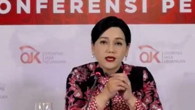 Primer día como presidenta en funciones de OJK, Friderica: no entre en pánico, mantenga la calma