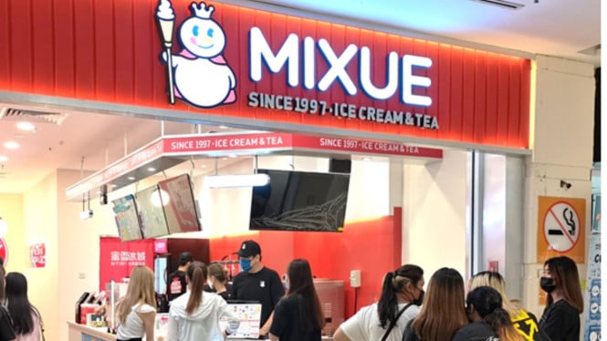 El minorista estadounidense Worried, el gigante chino de bebidas y helados, ha abierto una tienda en Hollywood