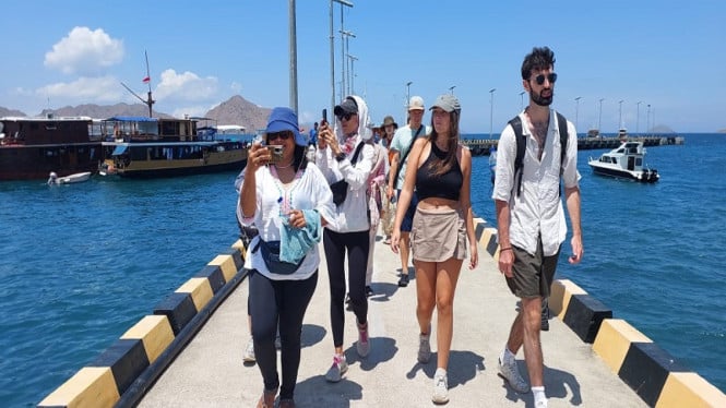 Los cruceros turísticos al Parque Nacional Komodo Labuan Bajo están completamente cerrados