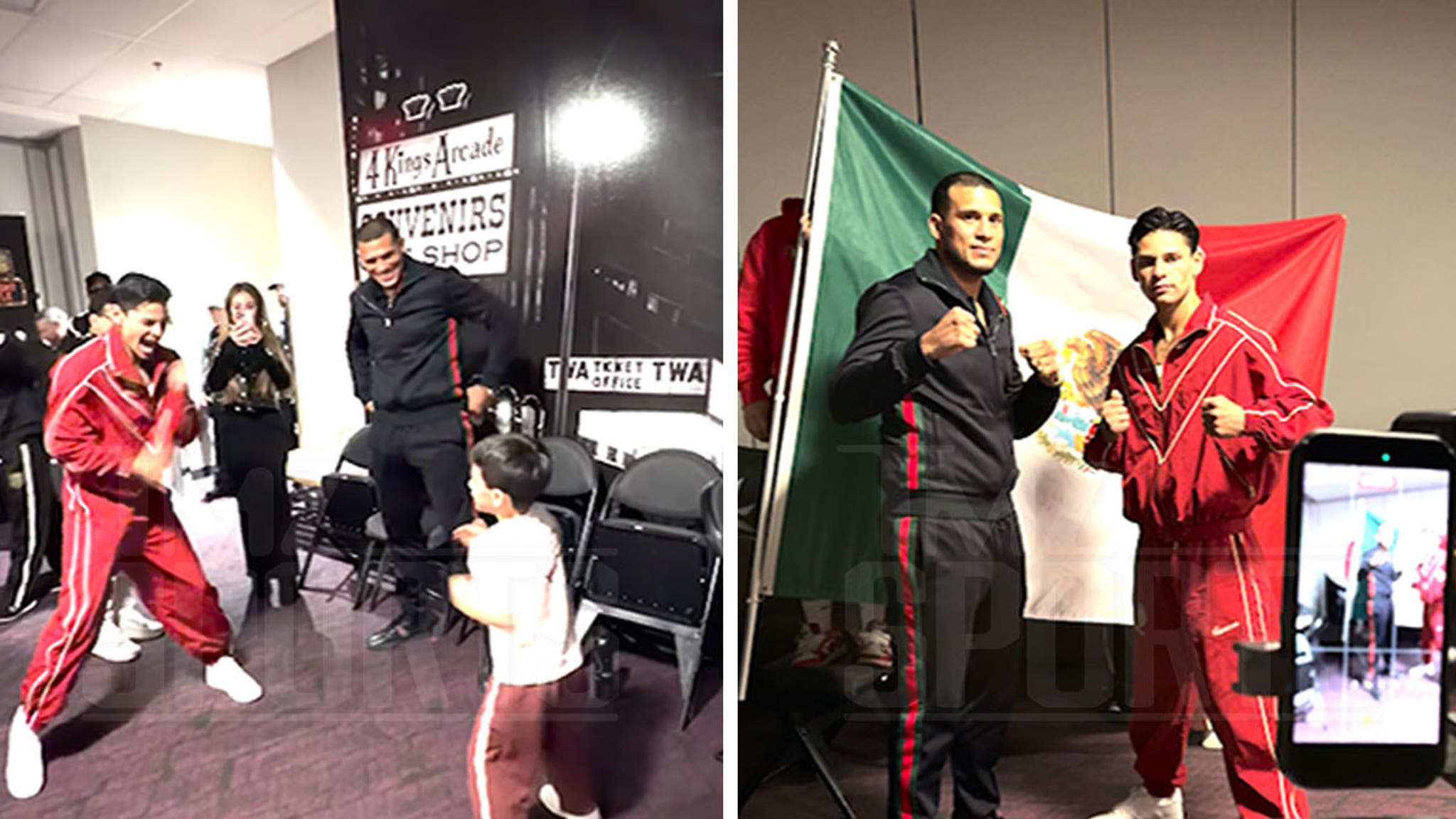 Ryan García se emociona detrás del escenario antes del pesaje, en video