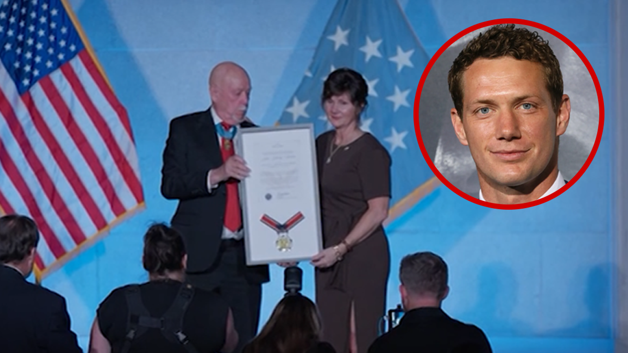 El actor Johnny Wactor recibe póstumamente el premio al heroísmo de la Sociedad Medal of Honor