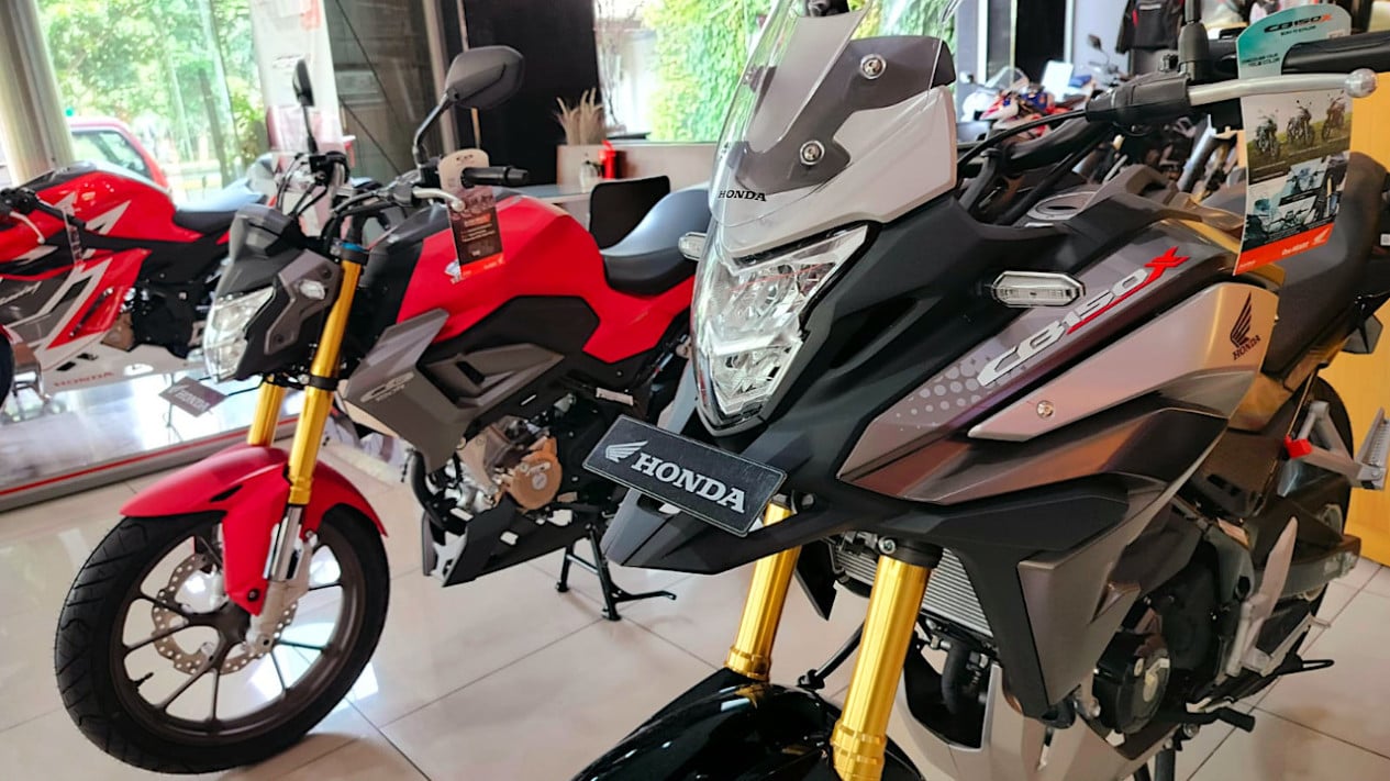 El precio de la moto Honda es 6,5 millones de IDR menos este mes