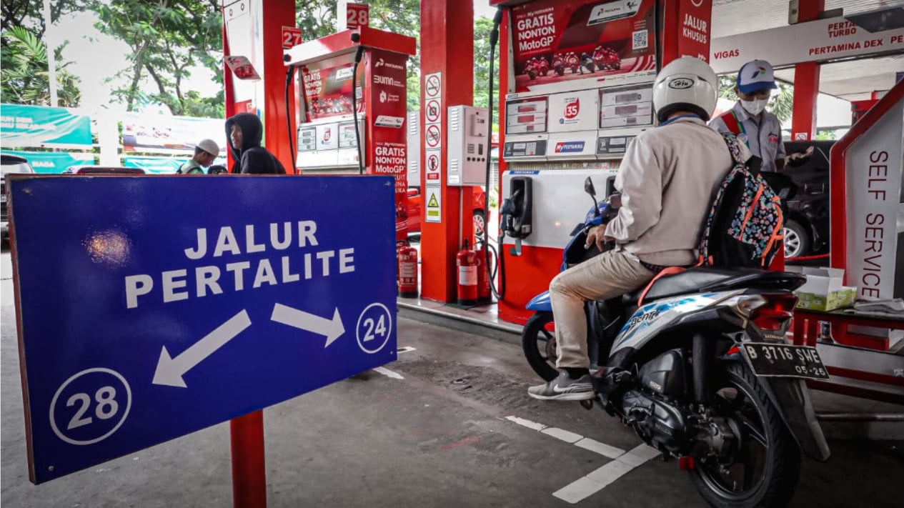 Pertamina garantiza que el stock de Pertalite esté disponible en toda Indonesia
