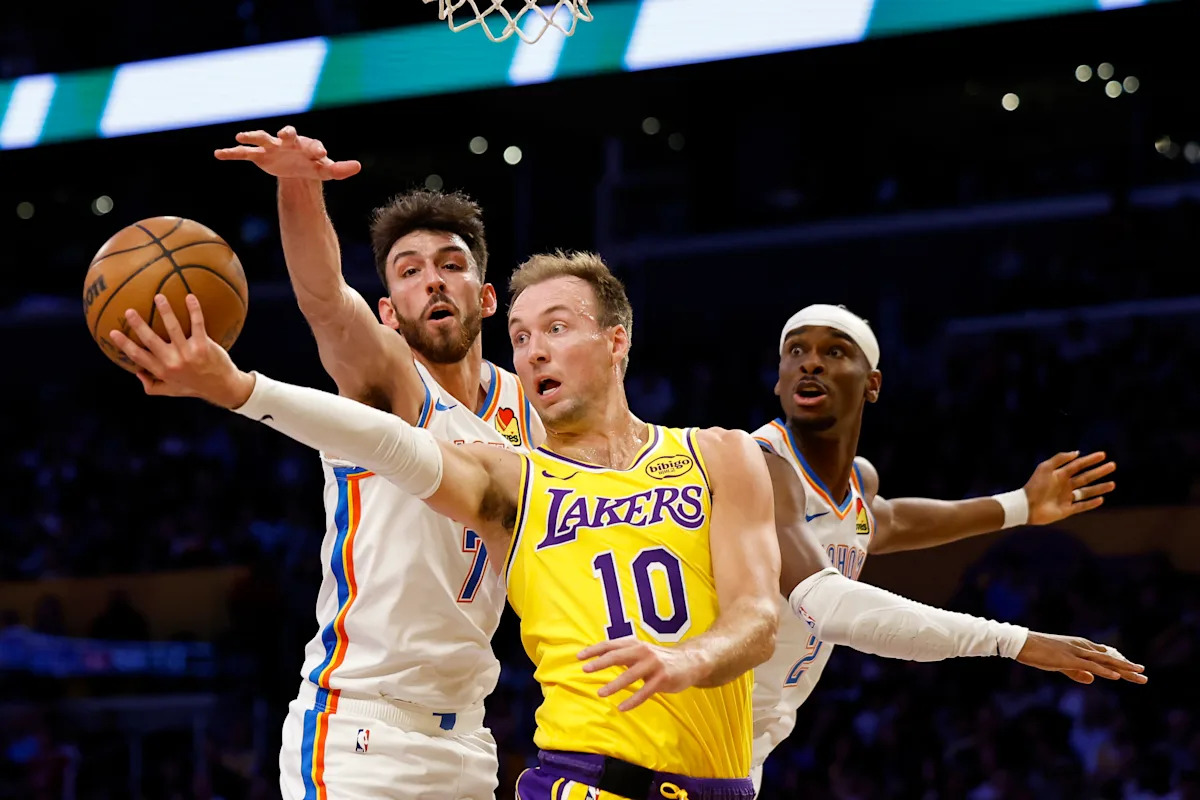 Los Lakers, con escasez de personal, atacados nuevamente por el Thunder, a punto de caer al quinto lugar en el Oeste