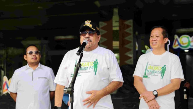 Rano Karno exigió una investigación exhaustiva sobre la causa fundamental del problema en el caso de la explosión del SMAN 72