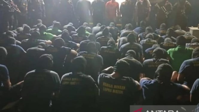 1.882 presos de alto riesgo fueron trasladados a la prisión de Nusakambangan