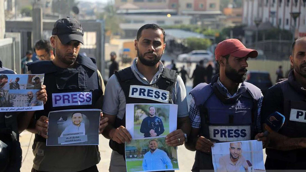 La ONU califica la Franja de Gaza como un lugar “mortal” para los periodistas y, según informes, casi 300 periodistas fueron asesinados