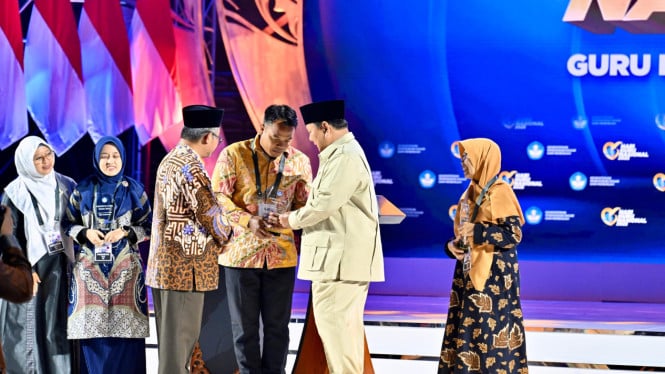 El presidente Prabowo entregó premios a tres profesores, aquí está la lista