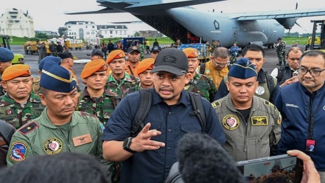 Centrado en la distribución de ayuda, Bobby Nasushan no quiere culpar a los residentes por los saqueos en Sibolga-Tapteng.