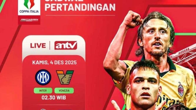 ¡Completo! Calendario de 6 partidos de octavos de final de la Coppa Italia, todos en vivo por ANTV