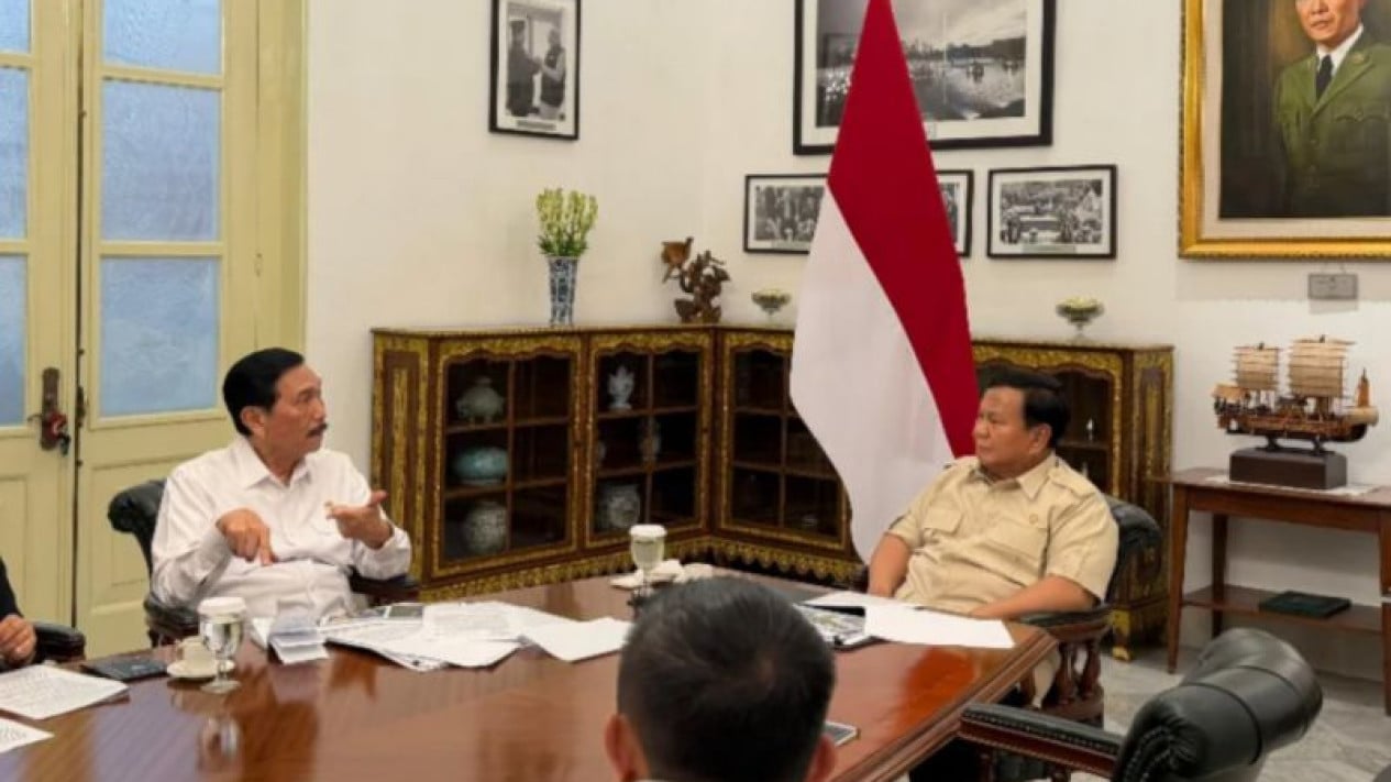 Luhut llama a Irán un país fuerte que opera drones desde el fondo del mar