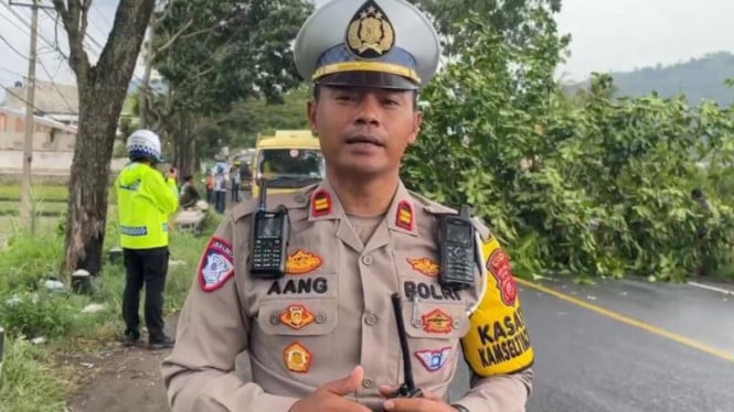 ¡Advertencia de la policía de Garut! La ruta Kamojang-Sisevu es peligrosa durante las vacaciones de fin de año